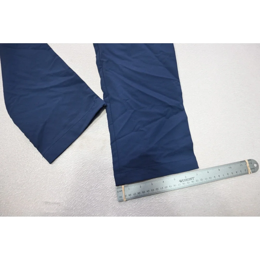 Banana Republic Performance Golf Pants Mens 36x30 Navy Blue Tech Excellent